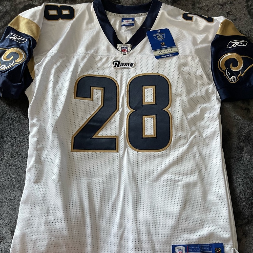 St. Louis Rams Marshall Faulk Authentic Jersey 44
